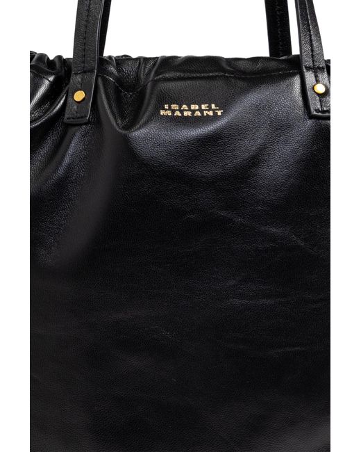 Isabel Marant Black Shopper Bag "Silven"