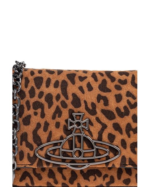 Vivienne Westwood Brown Handbag 'Hazel Small'