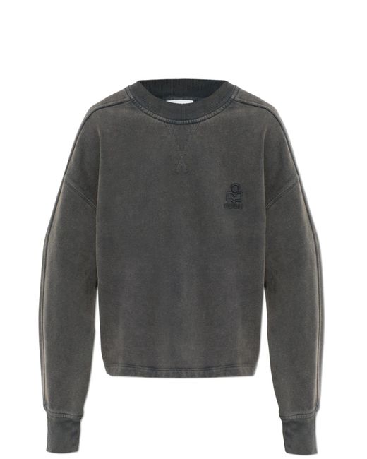 Isabel Marant Gray Sweatshirt "Sunny"