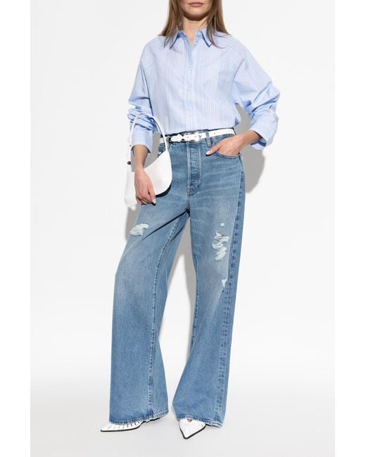 FRAME Blue "The Loose" Jeans