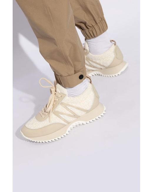 Moncler White 'Pacey' Sneakers