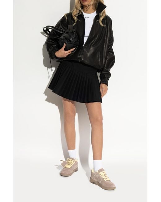 Off-White c/o Virgil Abloh Brown Out Of Office Sports Shoes