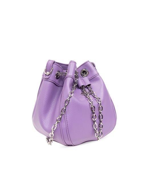 Vivienne Westwood Purple ‘Chrissy Small’ Shoulder Bag