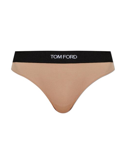 Tom Ford Black Strings With Logo