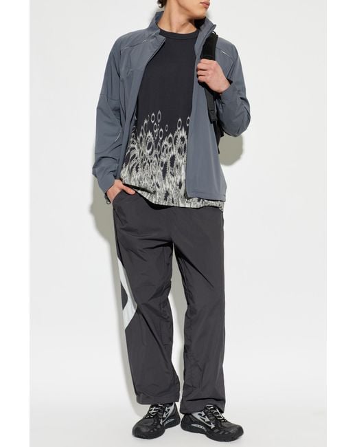 Oakley Blue Jacket With Logo for men