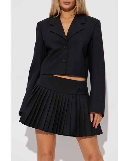 Off-White c/o Virgil Abloh Blue Short Blazer