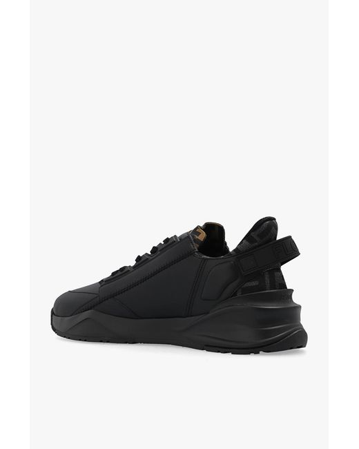 Fendi Black 'Flow' Sneakers for men