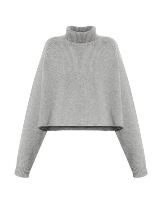 Lisa Yang Gray Turtleneck 'Cathie'