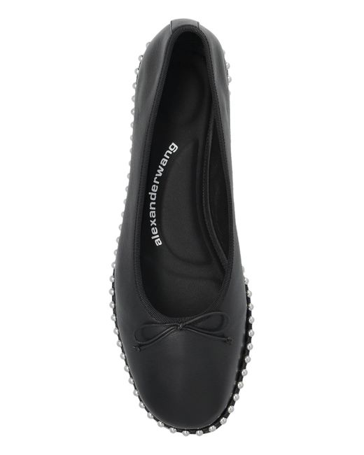 Alexander Wang Black Ballerinas Lina