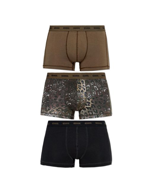 DIESEL Multicolor Three-Pack Of Boxer Shorts 'Damien-Utlt-3Pack' for men