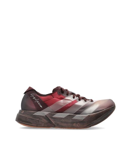 Y-3 Brown 'Adios Pro 4' Sports Shoes