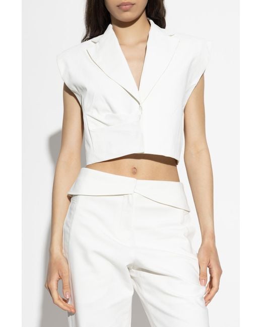 IRO White Vest Balny