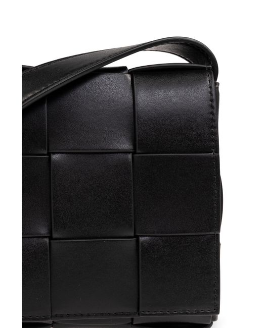 Bottega Veneta Black 'cassette Medium' Shoulder Bag, for men