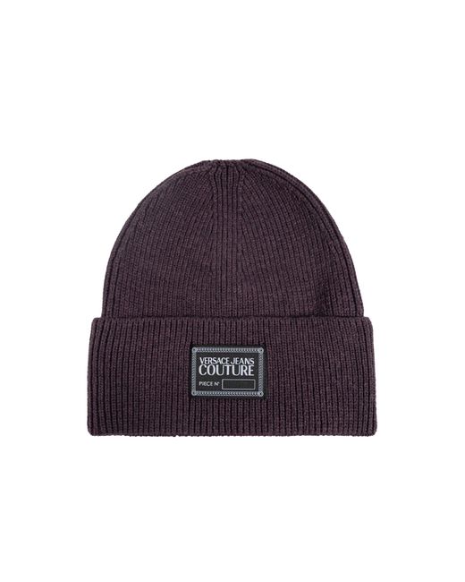 Versace Jeans Couture Purple Cap With Logo Patch for men