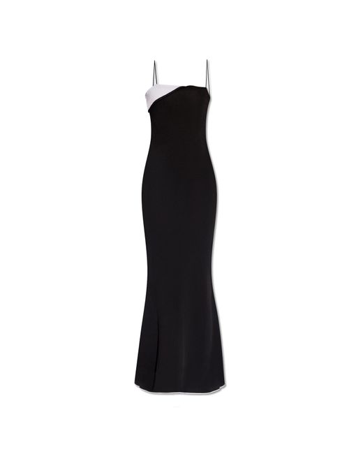 Jacquemus Black Strappy Dress 'Aro'