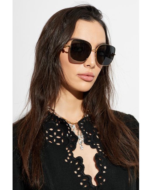Tory Burch Gray Sunglasses