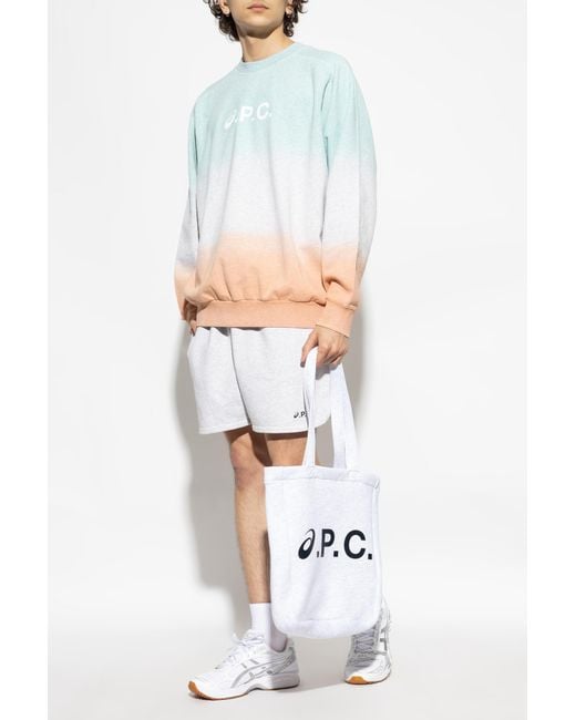 A.P.C. Blue X Asics for men