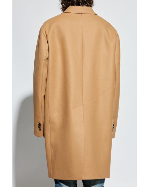 DSquared² Natural Wool Coat for men