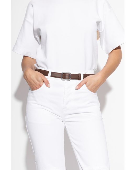 LIE STUDIO Brown Belt 'Georgia'