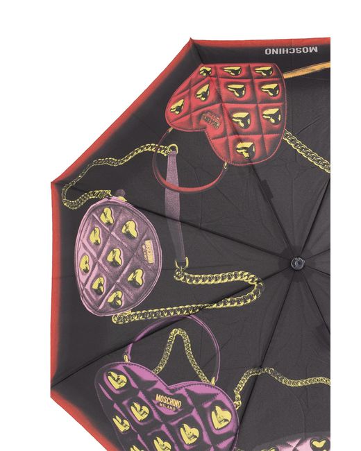 Moschino Multicolor Umbrella With Logo,