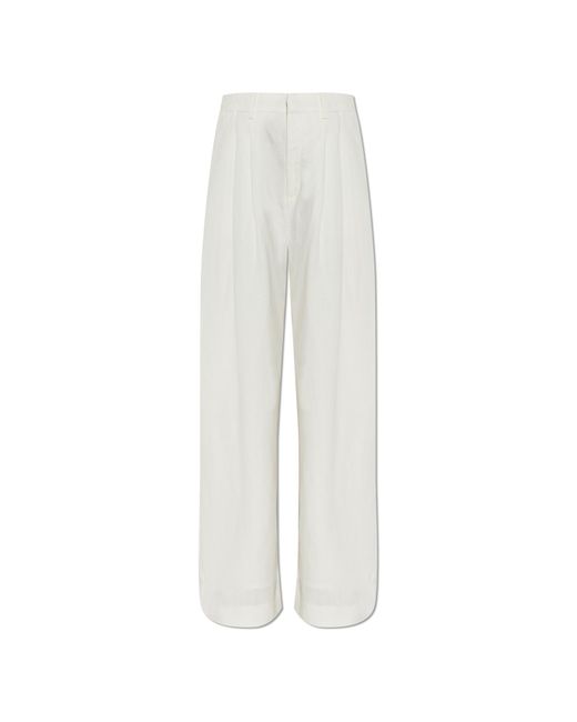 Gestuz White "Gzriava" Trousers