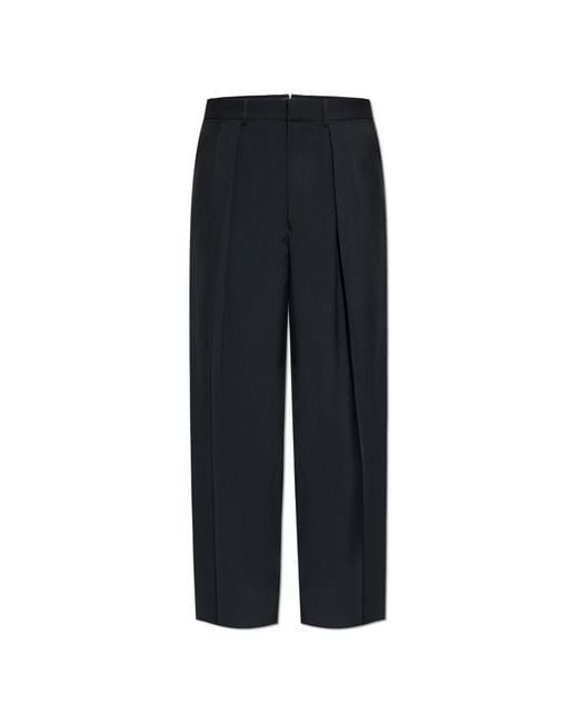 Tom Ford Black Creased Trousers for men