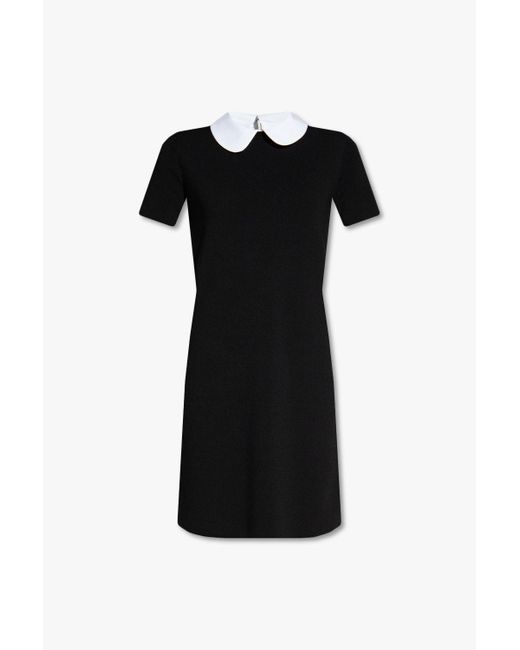 Tory Burch Black Dress With Detachable Collar