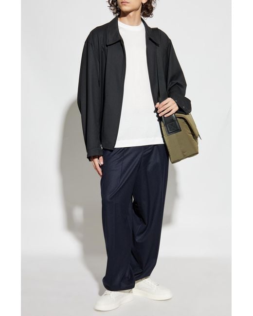 Emporio Armani White T-Shirt With Logo for men