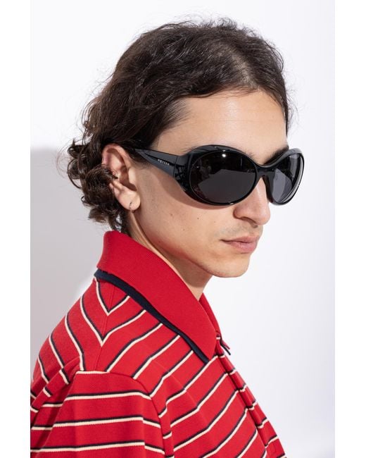 McQueen Black Sunglasses