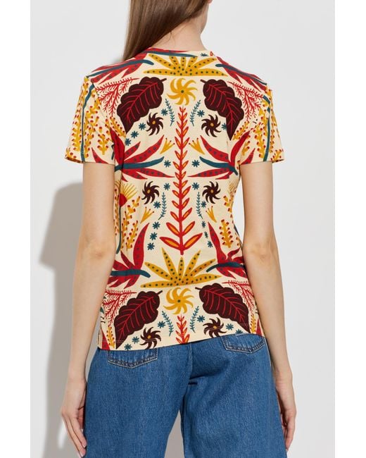 Etro Blue Patterned T-Shirt