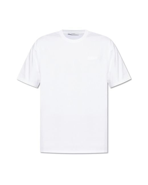 Givenchy Black T-Shirt With Logo Patch for men