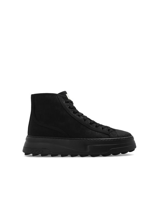 Gucci Black High-top Gg Sneakers for men