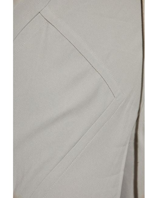 Rick Owens Gray Loose-Fit Trousers