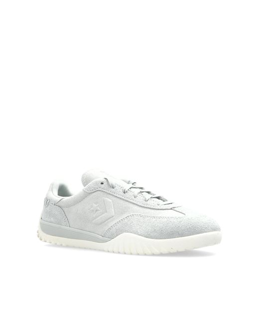 Converse White Sports Shoes "Run Star Trainer Ox"