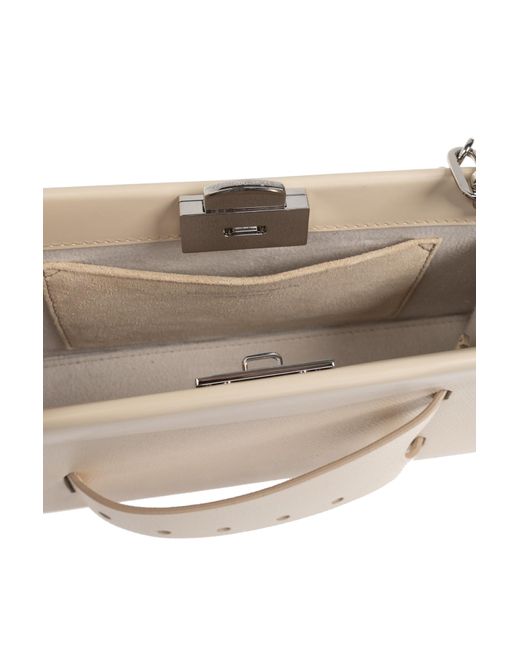 Maison Margiela Natural Handbag Snatched Small