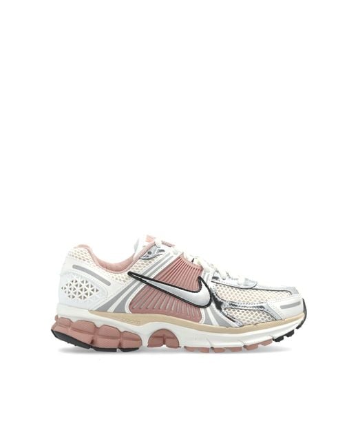 Nike White Zoom Vomero 5 Sports Shoes