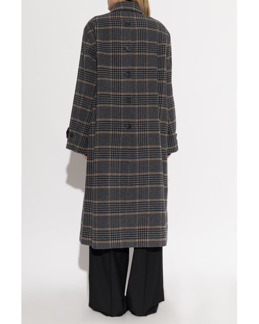 Paul Smith Black Wool Coat