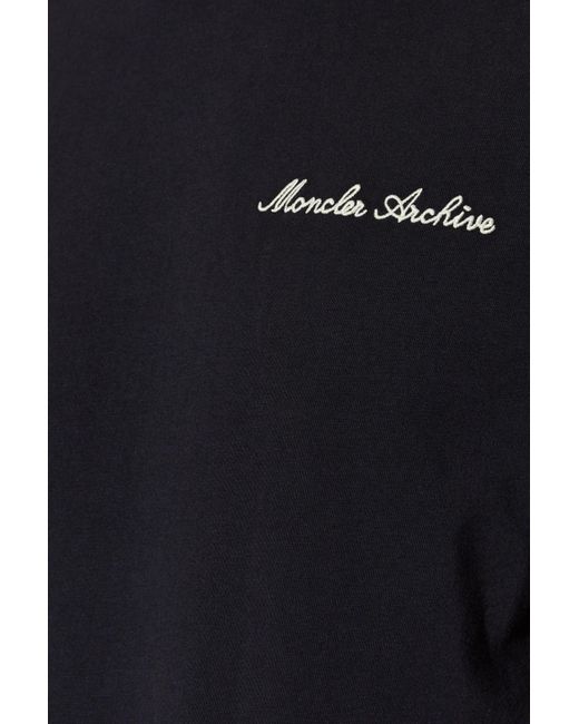 Moncler Multicolor T-Shirt With Logo for men