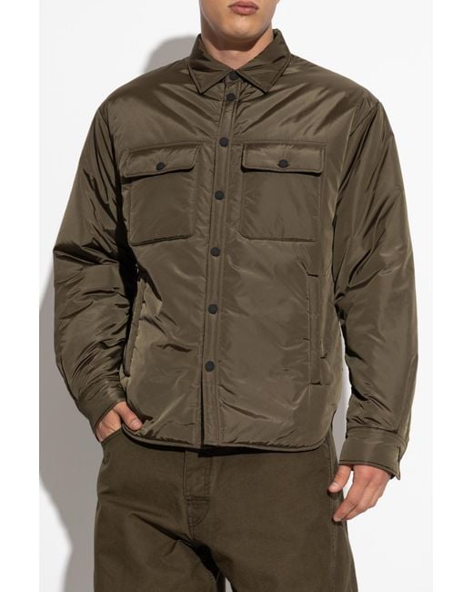 DSquared² Green Jacket With Pockets for men