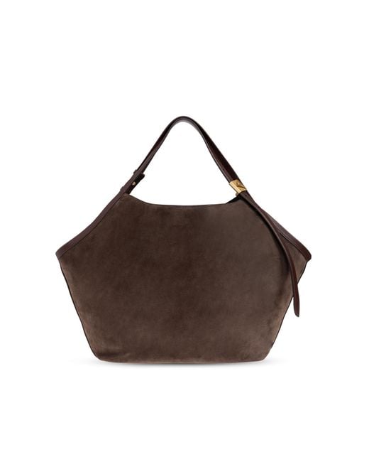 Kate Spade Brown "Deco Tulip" Shopper Bag