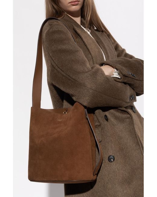 COACH Brown "Bleecker" Shoulder Bag