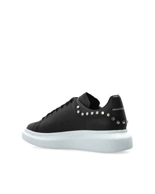 Alexander McQueen Black Sports Shoes With Studs for men
