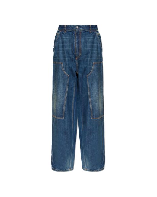 Maison Margiela Blue Jeans With Pockets for men