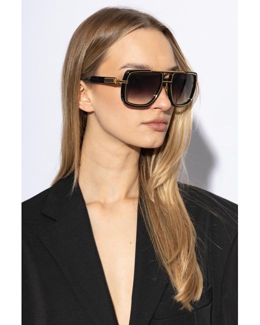 Balmain Black 'Soldier' Sunglasses