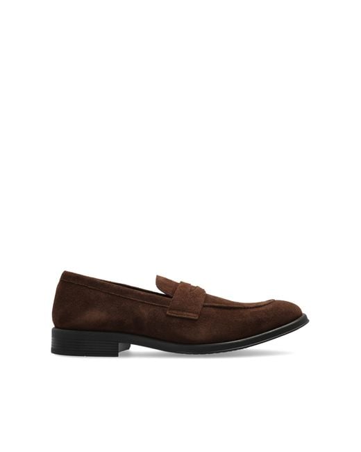 Paul Smith Brown Leather Loafers for men