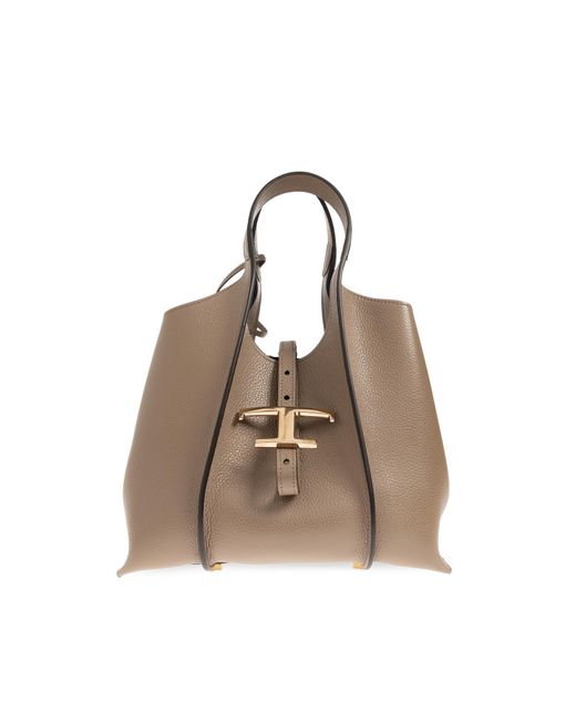Tod's Natural Handbag 'T Timeless Mini'