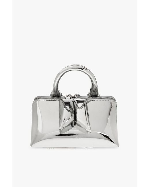 The Attico Metallic 'Friday' Handbag