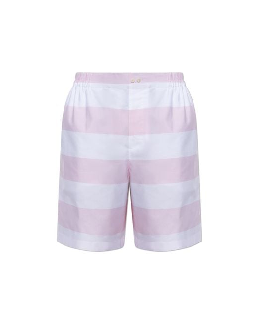 Jacquemus Purple 'Calecon' Shorts for men