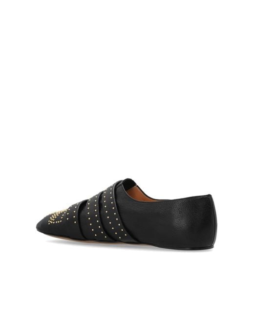 Chloé Black "Susan" Leather Shoes
