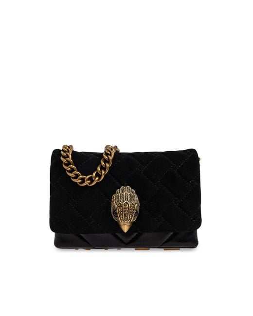 Kurt Geiger Black Shoulder Bag ‘Kensington Mini’